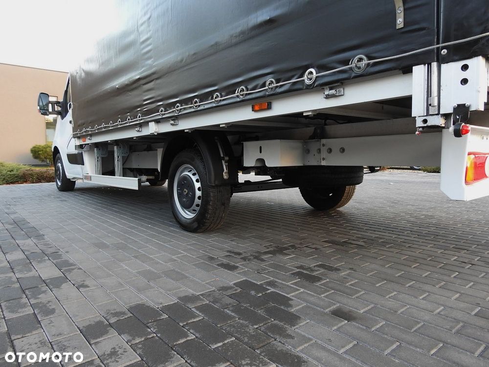 Renault MASTER PLANDEKA 10 PALET WEBASTO TEMPOMAT KLIMATYZACJA PNEUMATYKA AUTOMAT   170KM - 17