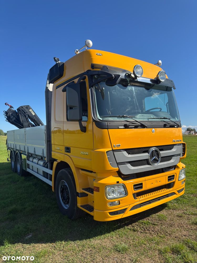 Mercedes-Benz ACTROS 2655 V8 6x4 HIAB 16 TON/M - 1