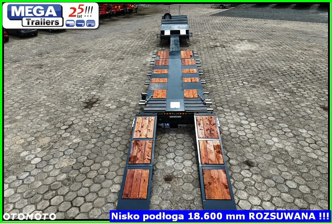 Mega Nisko-podwoziowa dł. 18,60 Mm, ROZSUWANA - KONTENERY 20, 30, 40 Ft !!! - 41
