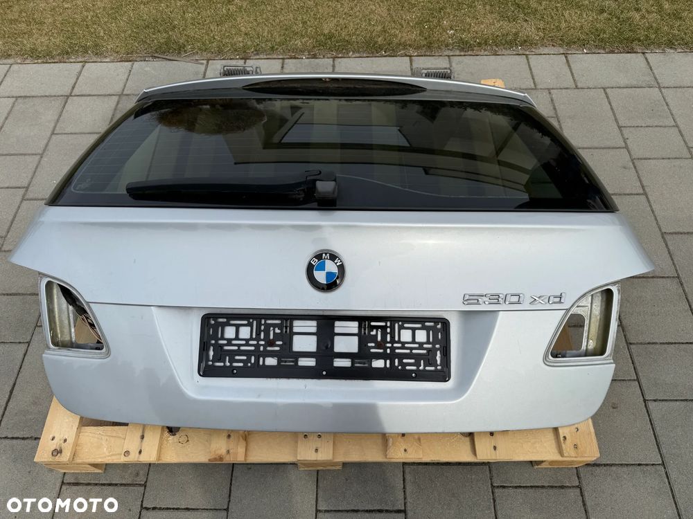 KLAPA BAGAŻNIKA BMW E61 TITANSILBER 354 SZYBA E60 KOMBI TOURING - 10