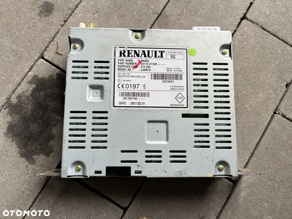 Radio (2) Renault Megane IV - 1