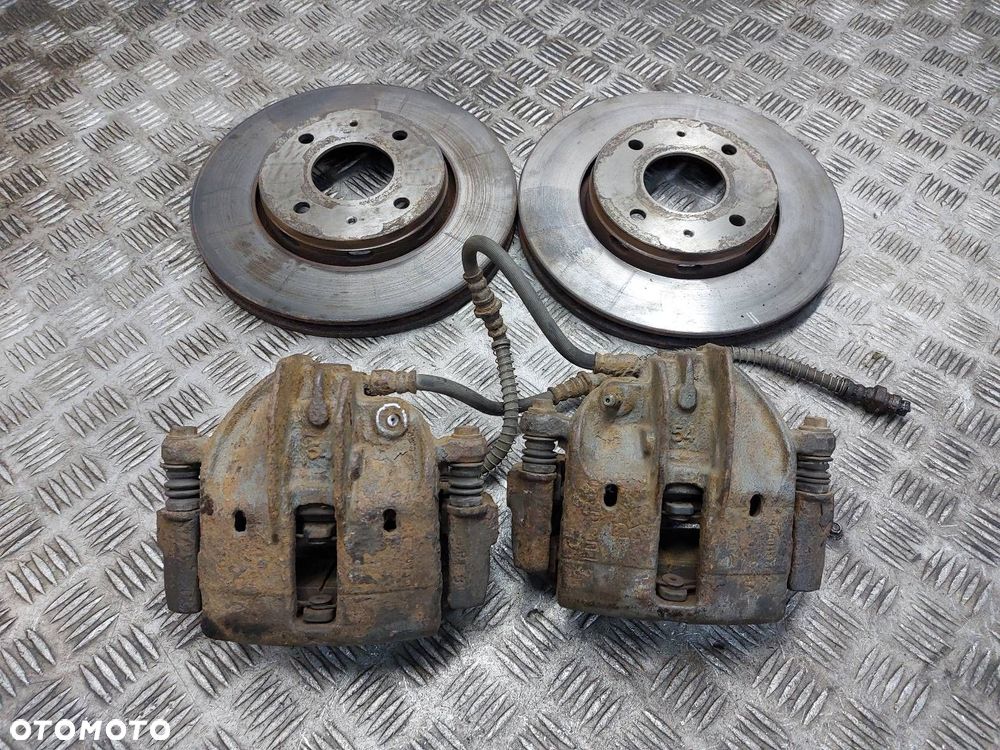 TARCZE HAMULCOWE PRZÓD + KLOCKI + ZACISKI VOLVO V40 I LIFT - 1