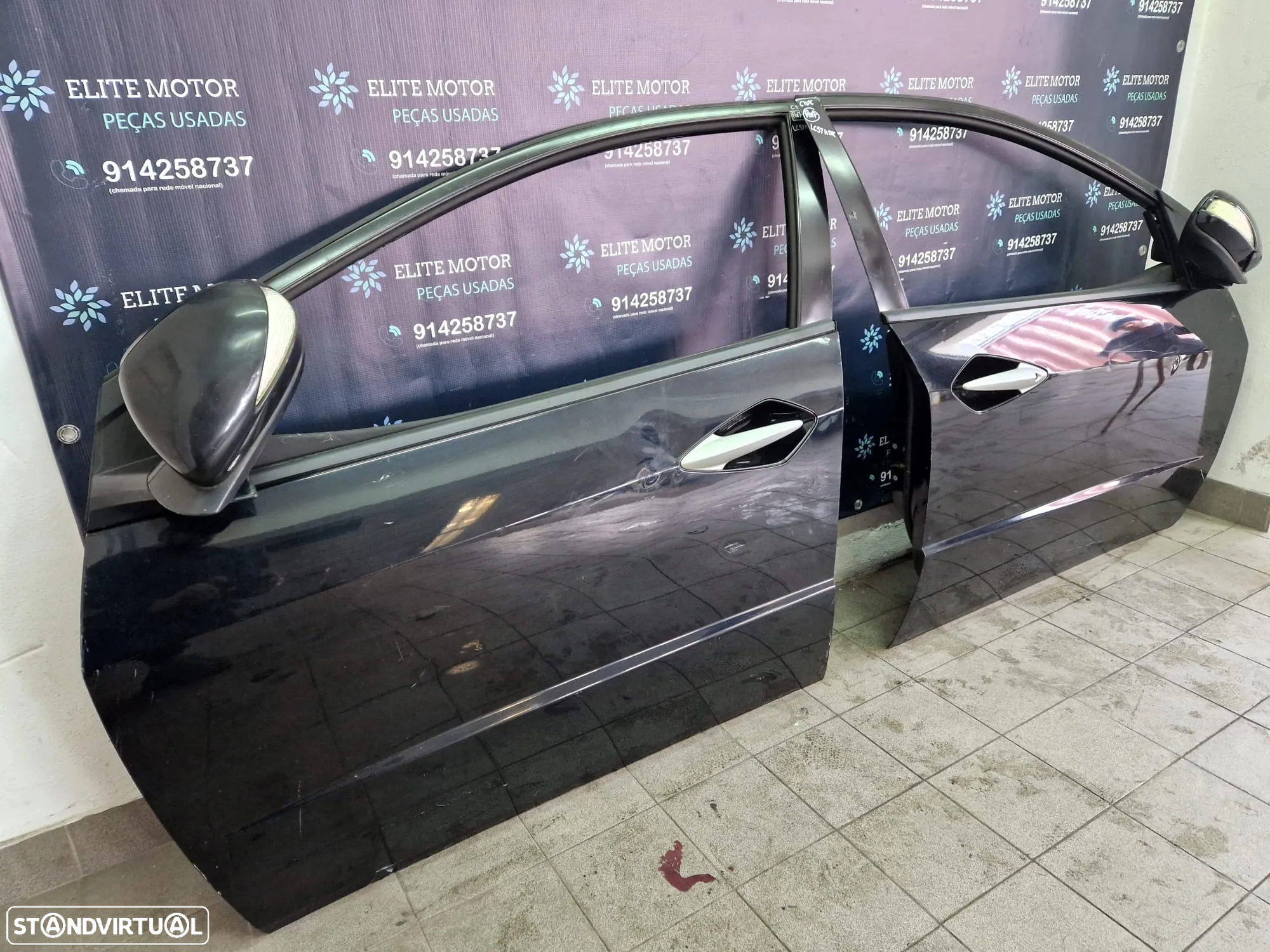 Porta usada HONDA CIVIC FN2 FK8 5 PORTAS HATCHBACK FRENTE TRASEIRA ESQUERDA VIII ENVIO GRATIS - 2