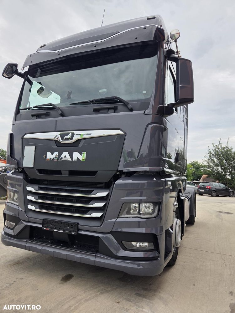 MAN TGX 18.510, 2023,126.353, AUTOMATA+RETARDER, 2 paturi, Cab inalta si lata cu SPOILERE, KIT BASCULARE, FRIGIDER, rulata in GERMANIA, Carte Identitate RAR, rezervor 600l aluminiu, volan piele, CA NOU, posibilitate leasing 4 ani-PROMOTIE 66.900 EUR+Tva - 4