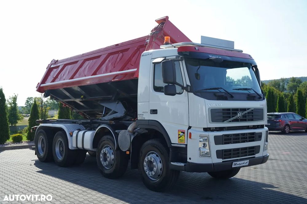 Volvo FM 420 / 8X4 / BASCULATOR 2 LATERAL / HIDRODOXY / BORDMATIC / MANUAL - 10