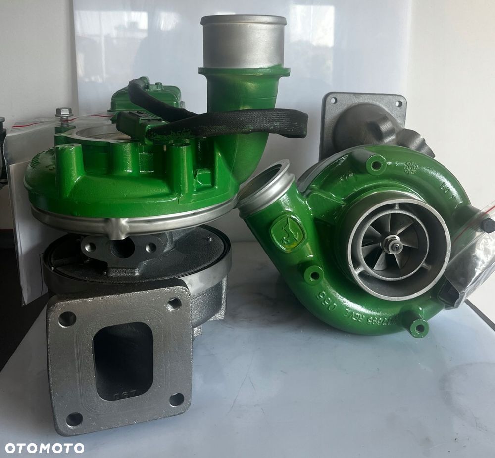 turbosprężarka biturbo john deere dz100202 re543655 + rabat 2000zł opis - 1