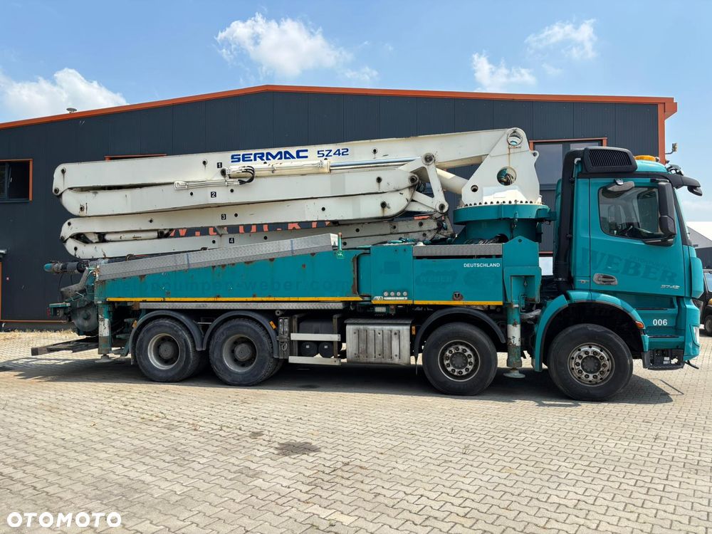 Mercedes-Benz MB AROCS 3742 8x4 EURO6 POMPA DO BETONU SERMAC 5Z42 - 3