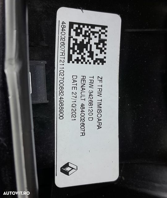 Volan in 3 spite cu comenzi 484002607r Renault Captur 2  [din 2019 pana  2020] seria - 4