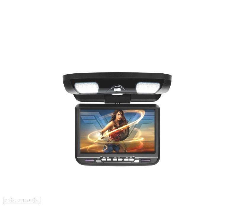 ECRA DE TEJADILHO TECTO XTRONS DE 9" COM DVD E JOGOS - 6