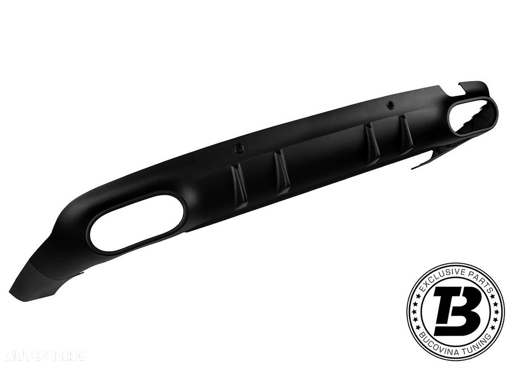 Difuzor Bara Spate cu Ornamente compatibil cu Mercedes CLS C257 CLS53 Design - 4