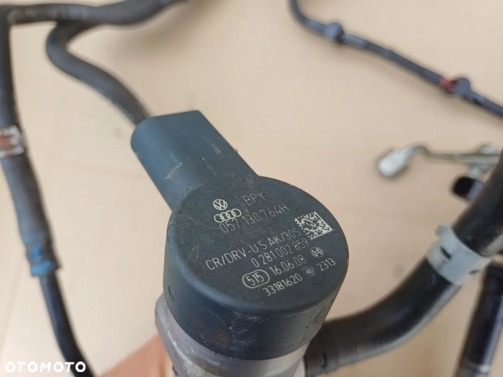 Układ paliwowy Audi A4 B8 A5 wtryski 2.0 TDI CR 03L130277 pompa 03L130755 - 5
