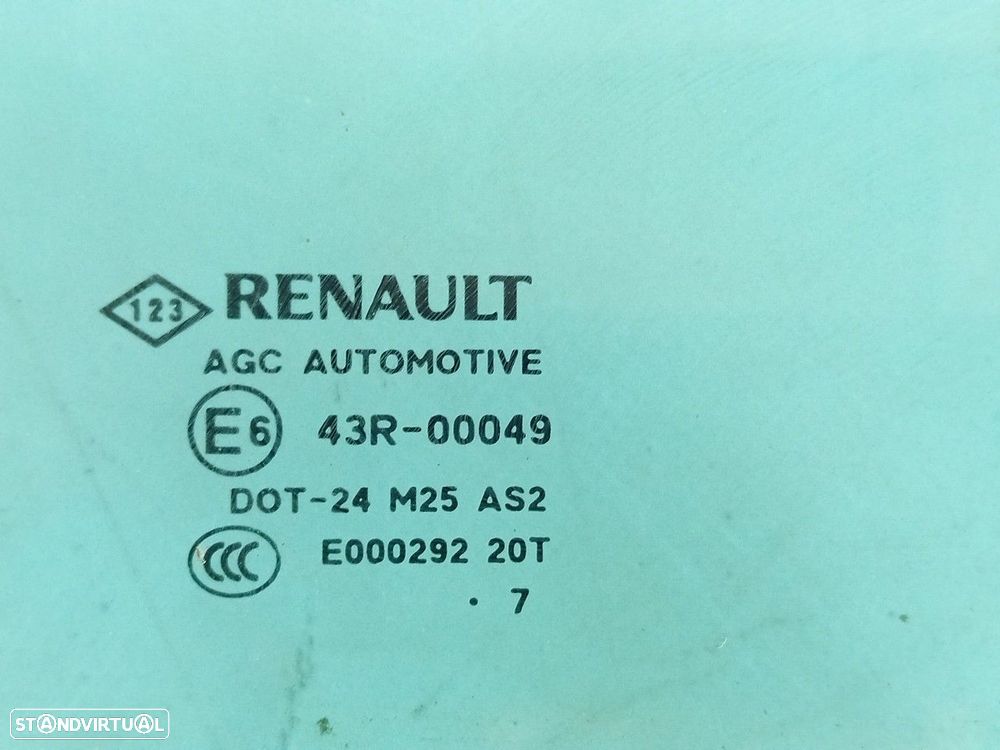 Vidro porta frente direita RENAULT Laguna III (BT0/1) - 2