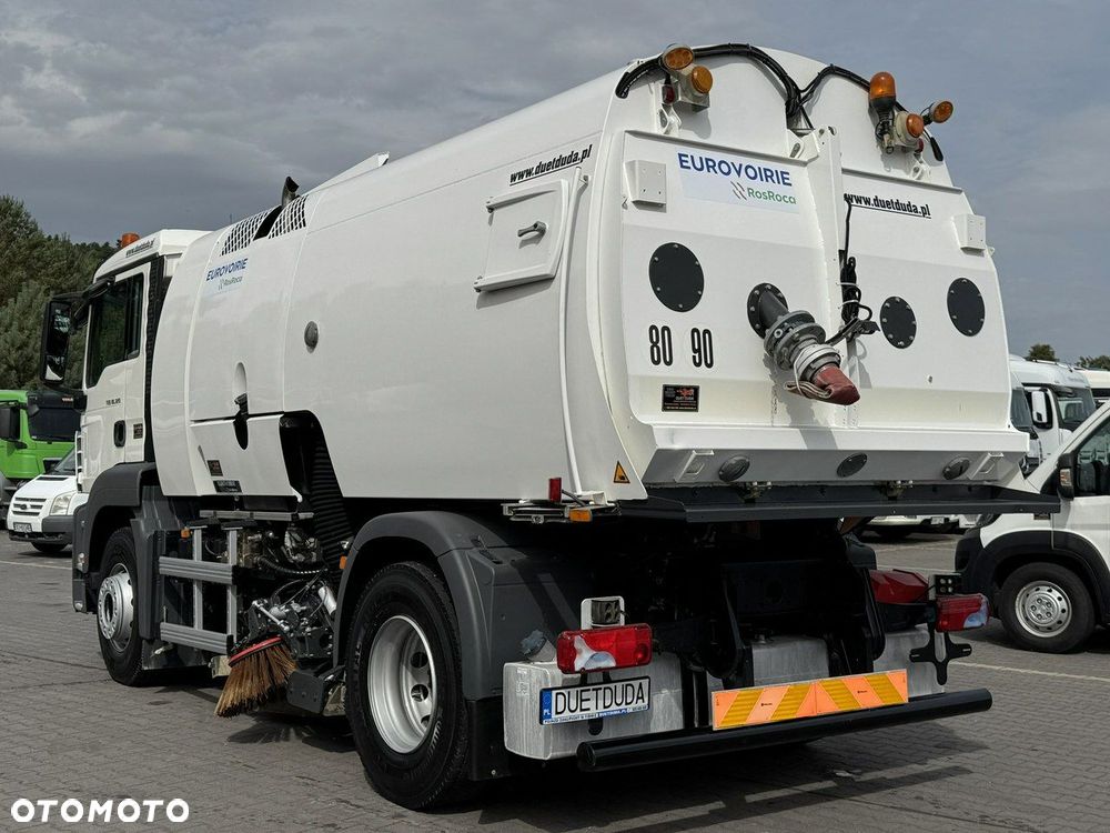 MAN TGS 18.320 E5 BUCHER OPTIFANT 8000 Zamiatarka Uliczna Euro 6 - 28