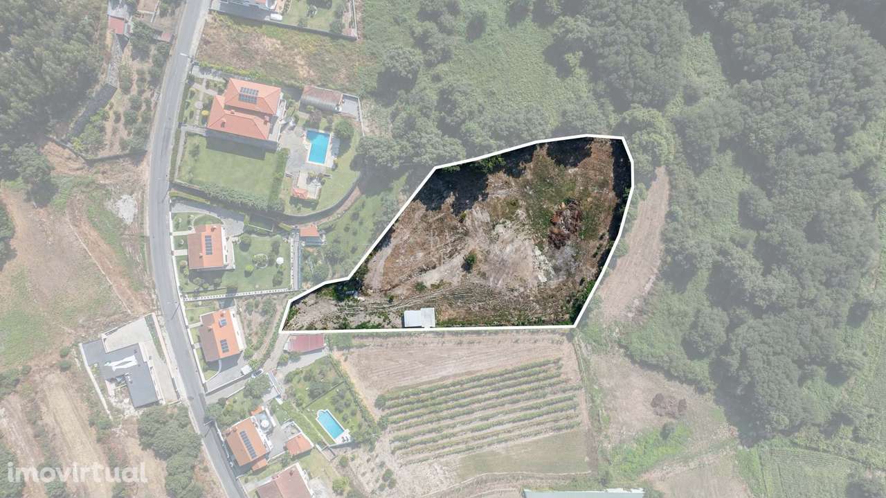 Terreno agrícola com 6044m2 em Semelhe, Braga. - Grande imagem: 2/15