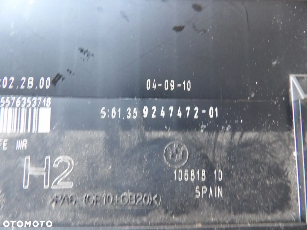 BMW - E90,E91 - MODUŁ , STEROWNIK KOMFORTU - 9247472 - 2