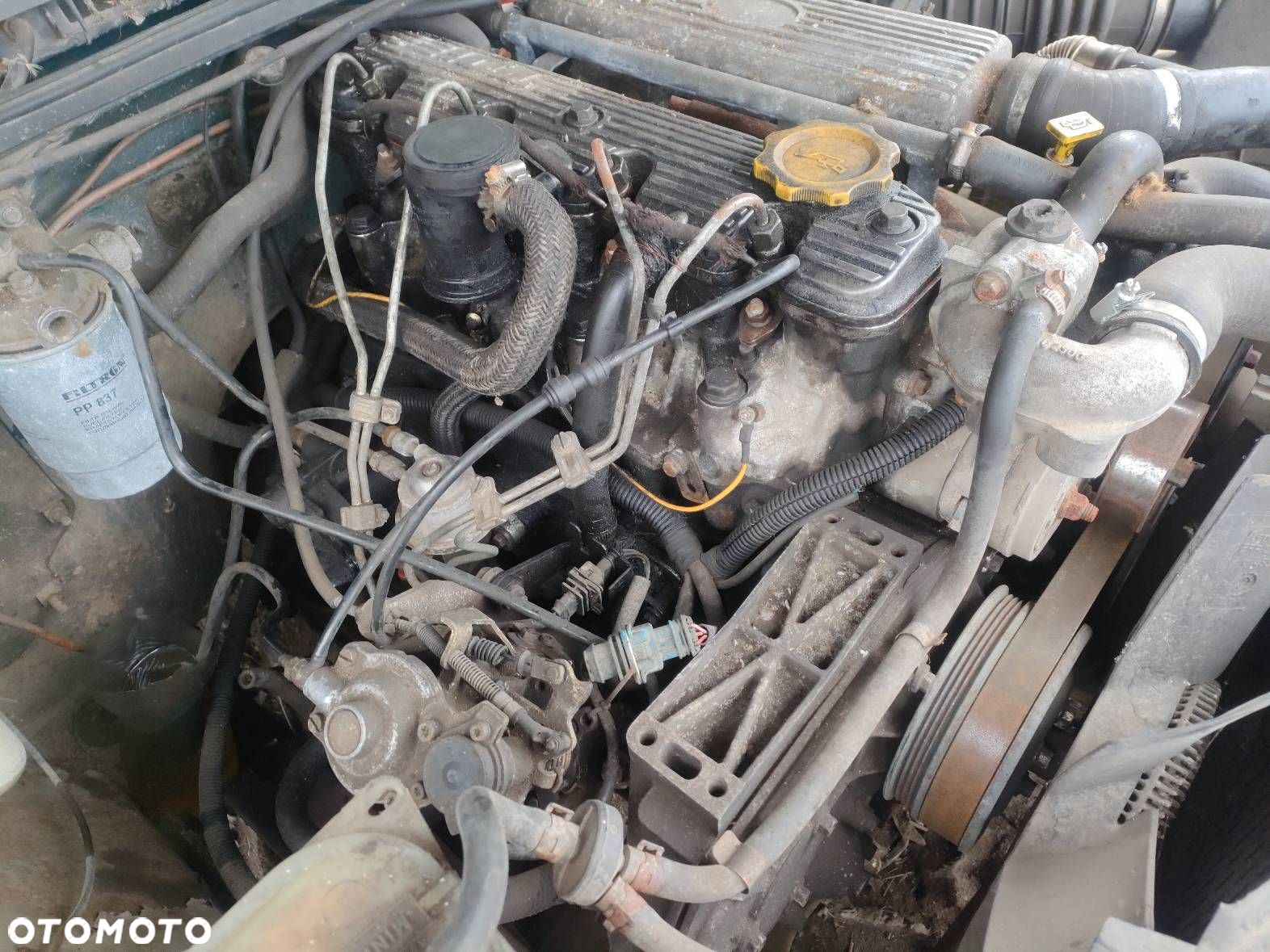 SILNIK DIESEL POMPA WTRYSKI TURBO LAND ROVER DISCOVERY I 2.5 TD - 2