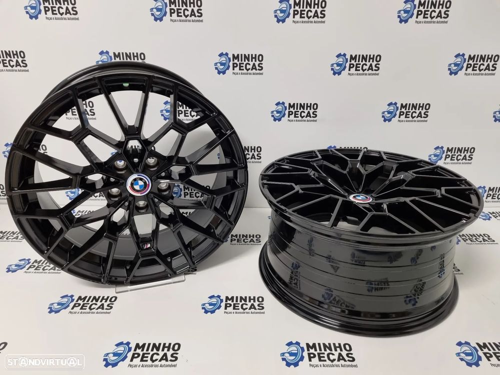 Jantes BMW Novo M4 CSL 827M em 19 Preto Brilho (5x112) - 4