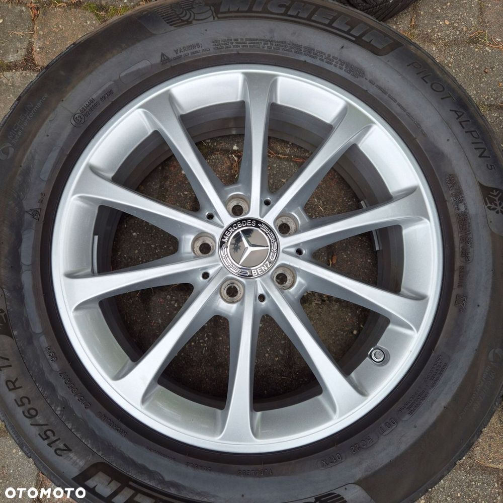 ZIMA KOŁA 17 ORYGINAŁ MERCEDES GLB X247 VITO GLK 215/65 R17 MICHELIN 2022r - 3