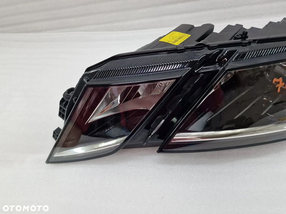 SKODA OCTAVIA III 3 LIFT 5E0 16- LEWA LAMPA PRZEDNIA PRZÓD , FULL LED FULLLED , KOMPLETNA POSIADA PRZETWORNICE , ŁADNA , NR 5E1941015D , NR AUKCJI LA765 - 8