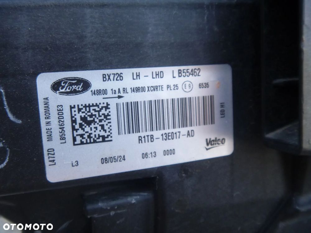 FORD PUMA MK2 LIFT 2024 LAMPA FULL LED MATRIX LEWA PRAWA R1TB-13E016-AD R1TB-13E017-AD - 9