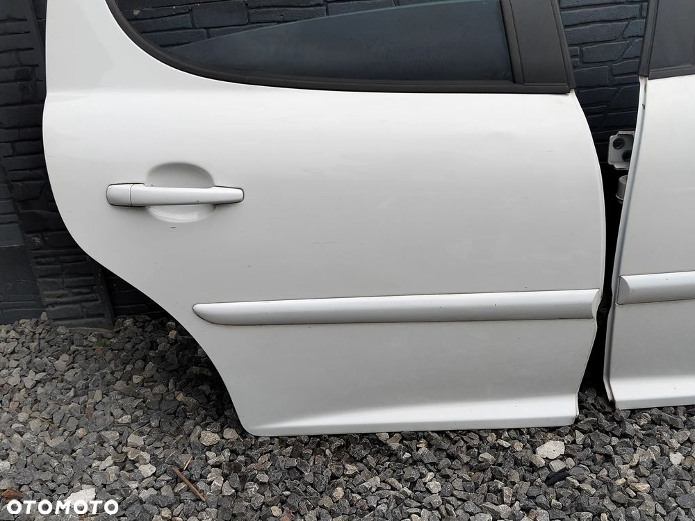 DRZWI TYŁ PEUGEOT 207 EWPB LEWE PRAWE HATCHBACK - 8