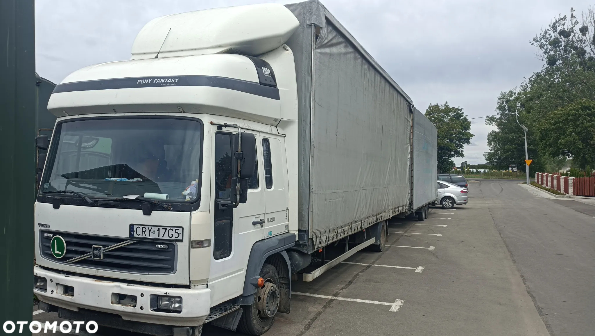 Volvo fl do przewozu słomy bali - 4