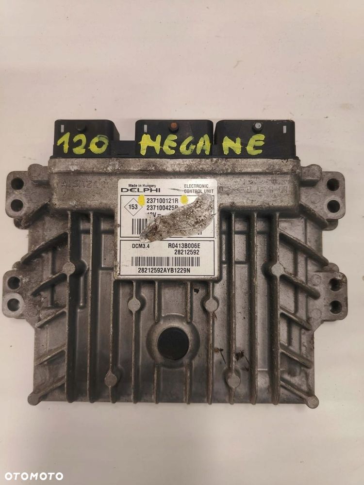 Renault megane III 237100121R 237100425R KOMPUTER STEROWNIK SILNIKA - 1