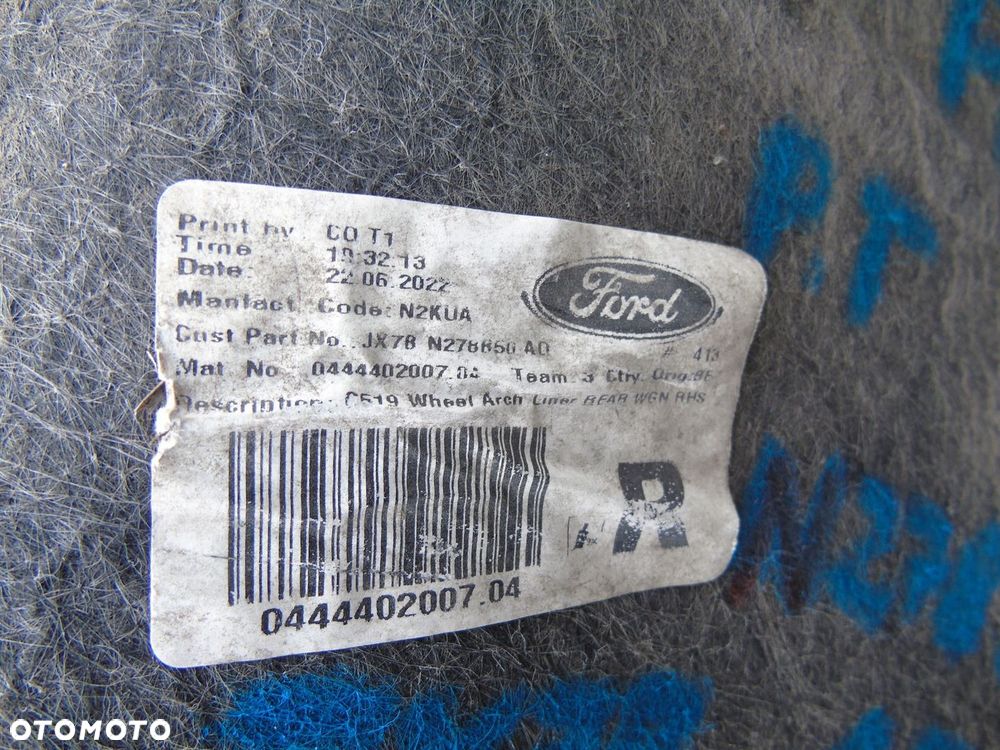 Ford Focus mk4 nadkole tylne JX7B-N278B50-AD - 4