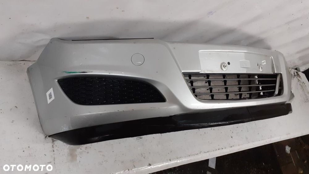 ^ ZDERZAK PRZÓD PRZEDNI DO OPEL ASTRA H 3 III LIFT FL Z157 SREBRNY - 4