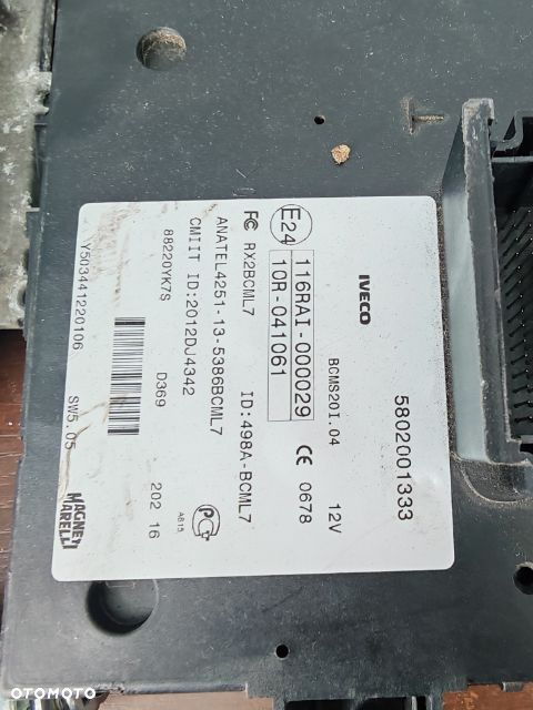 Iveco 2018 rok komputer zestaw 0281030088 - 3