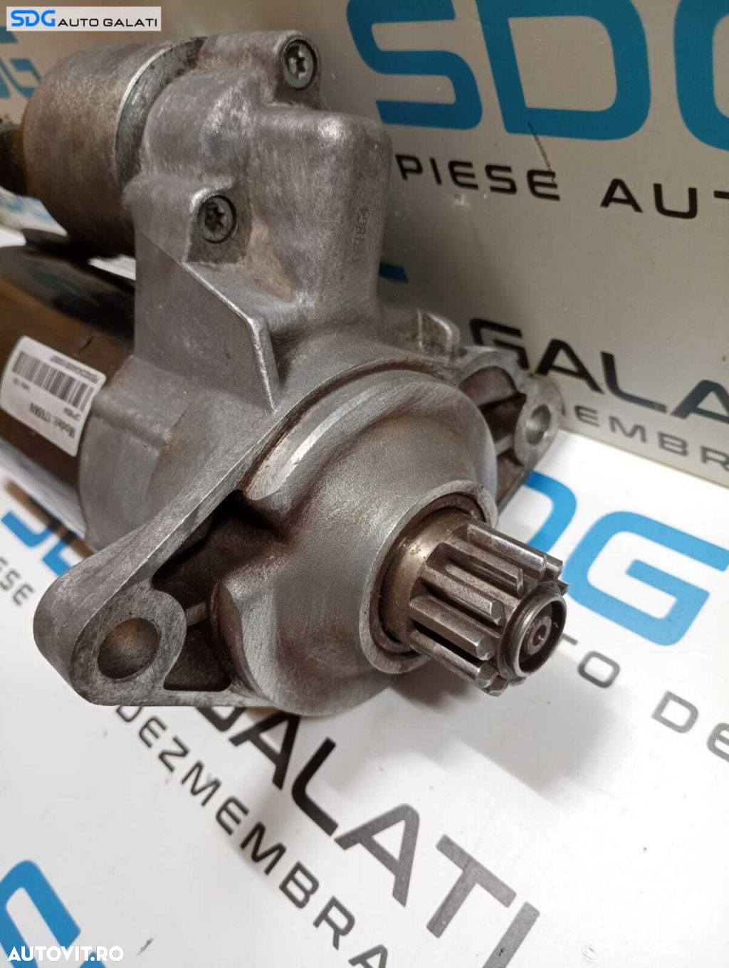 Electromotor cu 11 Dinti Cutie Automata Volkswagen Golf 5 2.0 TDI 2004 - 2008 Cod 17656N [M6679] - 6