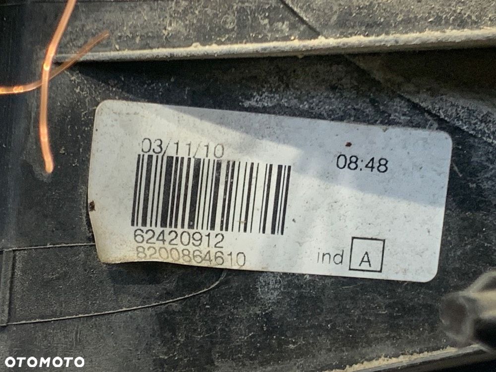 LAMPA PRAWY TYŁ  DACIA LOGAN MCV (KS_) 2007 - 2022 1.4 55 kW [75 KM] benzyna 2007 - 2022 8200864610 - 4