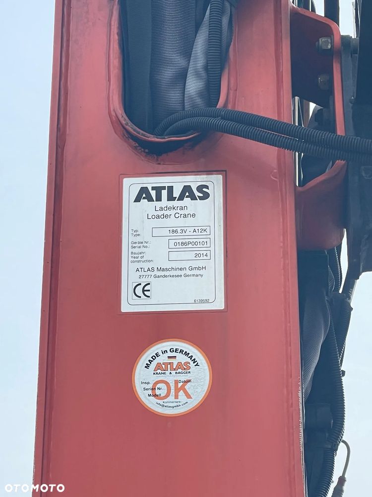 Mercedes-Benz Arocs 2545, HDS ATLAS 186.3 - PILOT - 16