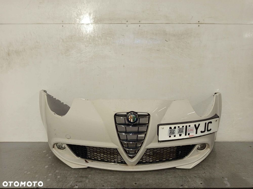 ^ ZDERZAK PRZÓD PRZEDNI ALFA ROMEO MITO 251/A BIAŁY HALOGENY - 1
