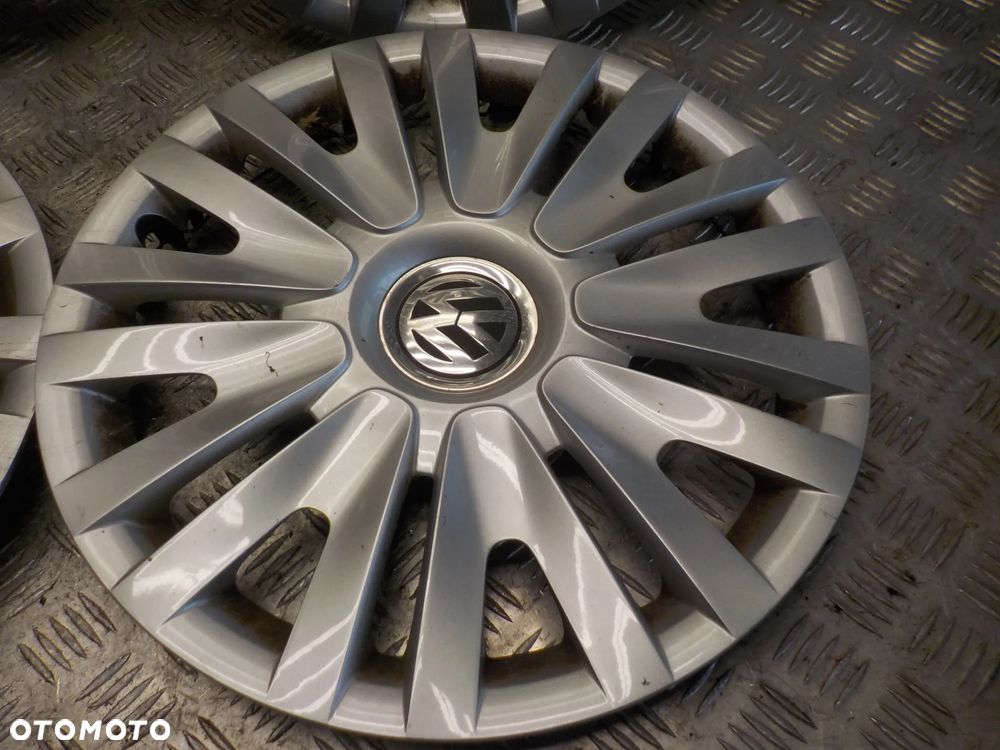 VOLKSWAGEN KOŁPAK KOŁPAKI R15 KOMPLET 5K0601147 - 2