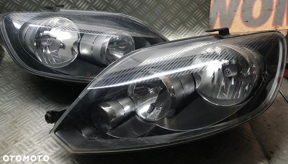 VW GOLF 6 VI PLUS PRAWA LEWA PRZEDNIA LAMPA - 1
