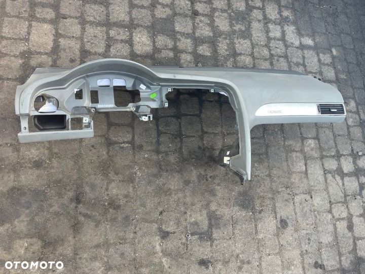 KONSOLA ZESTAW  AIRBAG PASY AUDI A6 C6 SZARA - 2