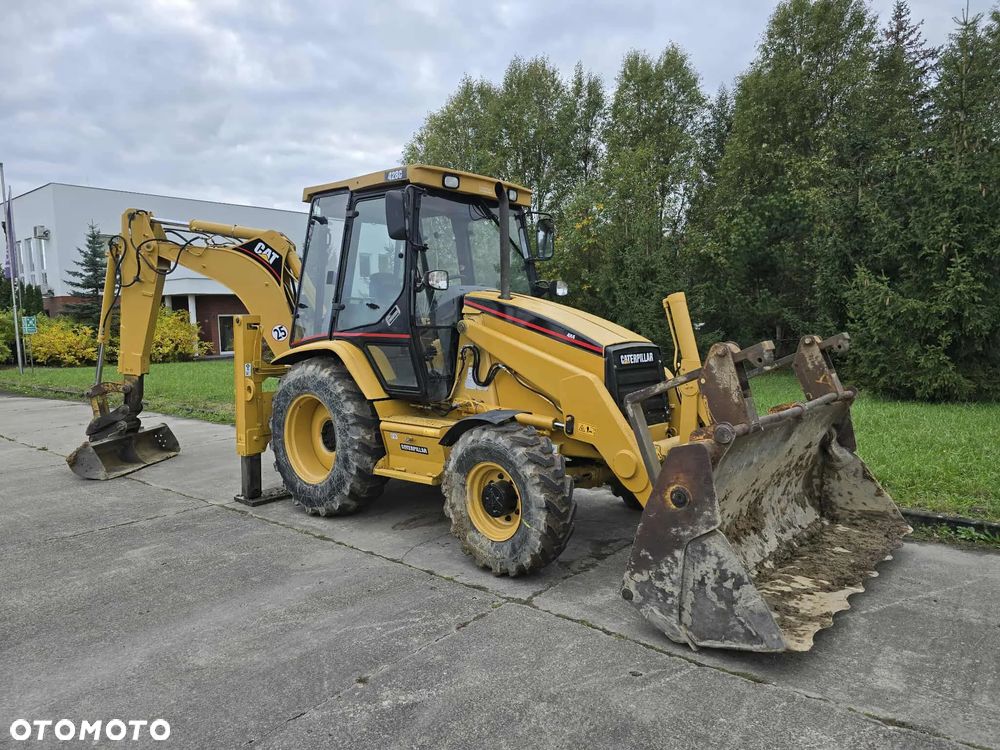 Caterpillar 428C 4x4 95KM SALON PL KROKODYL TELESKOP - 15