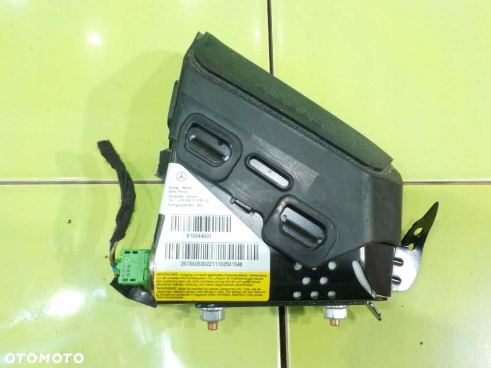 E C207 A207 3.0 CDI 11r COUPE AIRBAG poduszka fotela lewa przod 610544601 - 1