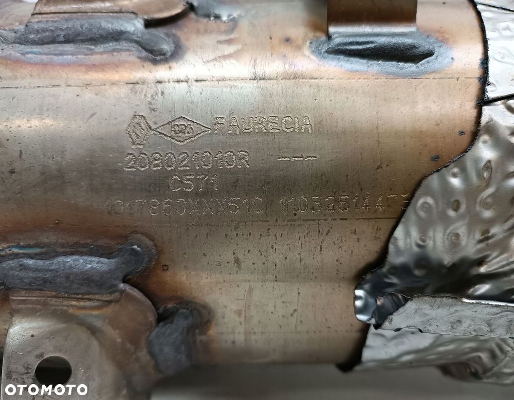 FILTR CZĄSTEK STAŁYCH DPF KATALIZATOR RENAULT SCENIC III 1.5 DCI 208021010R - 2