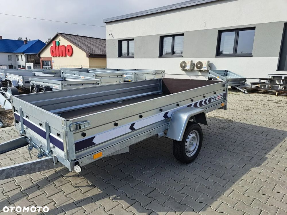 Niewiadów DOSTAWA 304x150x35 Przyczepa jednoosiowa na RESORZE BD7530YU! UCHYLNA SKRZYNIA ŁADUNKOWA, SPAWANA RAMA! - 5