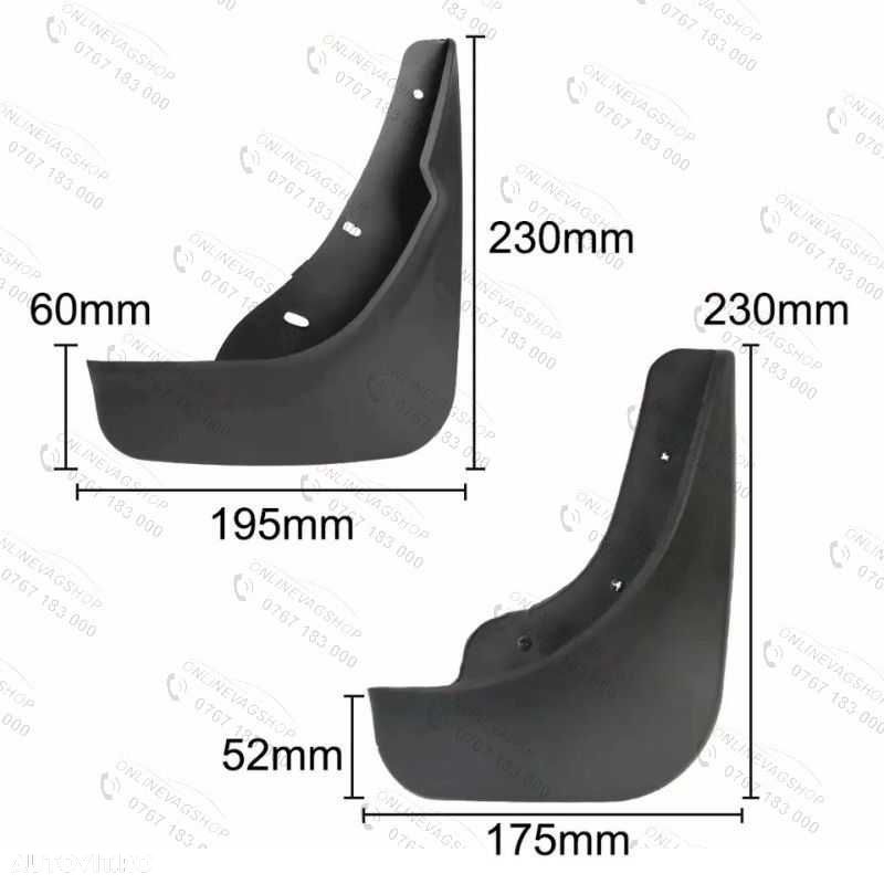 Set aparatori noroi pentru Volkswagen Passat B6 - 3