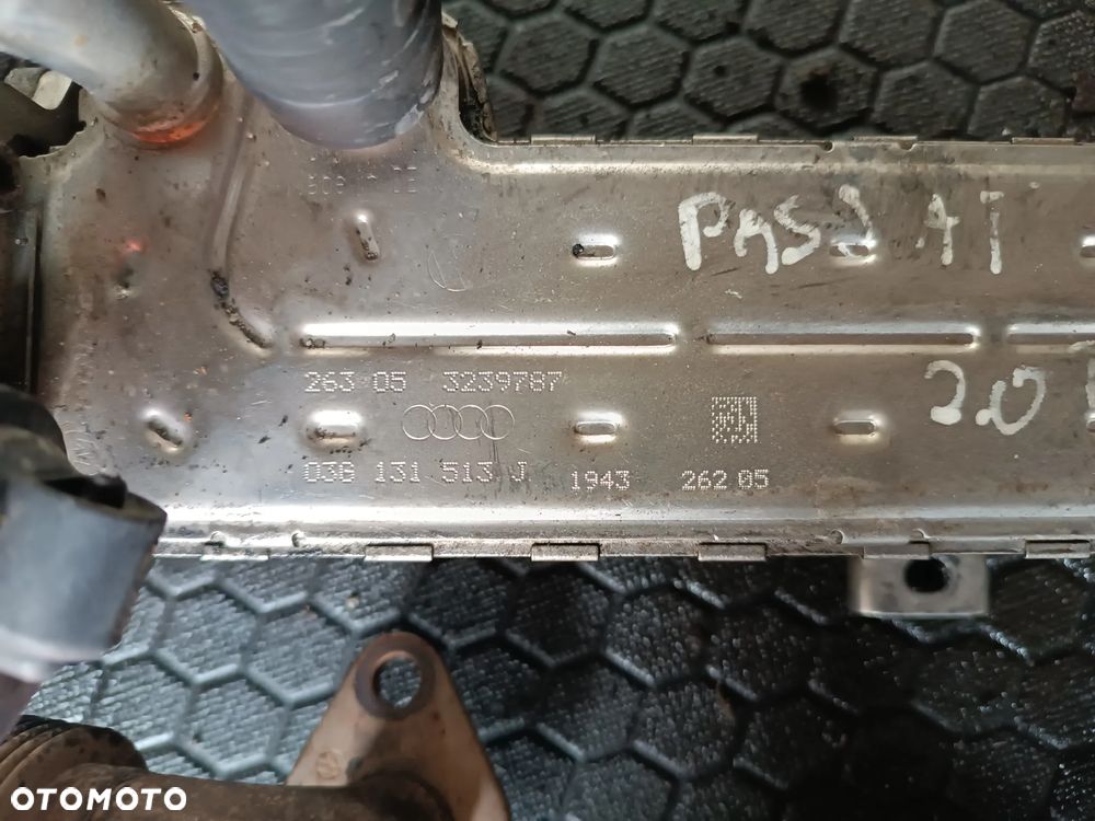 AUDI A3 8P GOLF V VI LEON 2.0 TDI BKD CHŁODNICA SPALIN 03G131513J - 2
