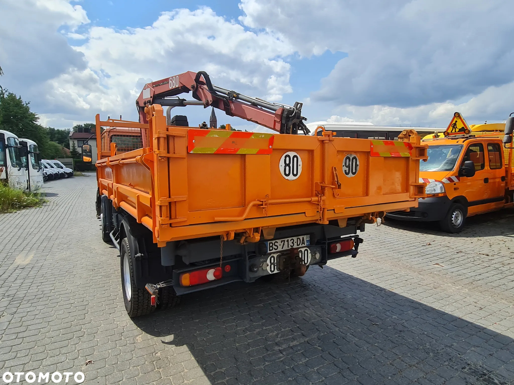 Renault Midliner Wywrotka 3 str HDS Czerpak Specjalny Czołownica - 12
