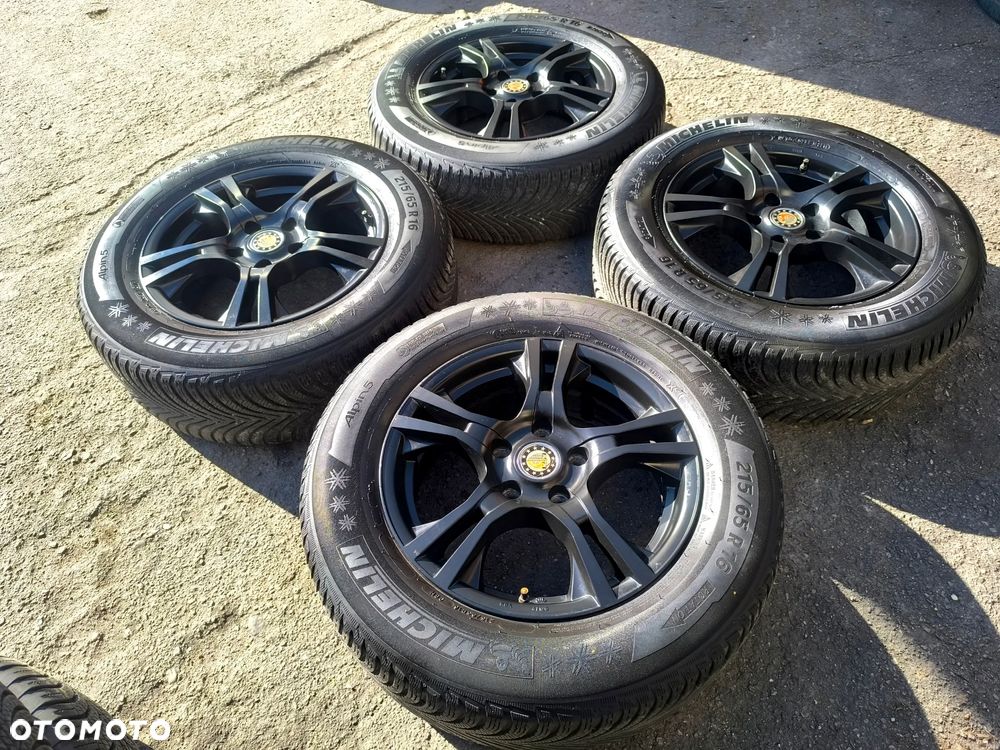 5x114,3 Felgi Aluminiowe Alufelgi 5x114 Koła Zimowe Zima RENAULT KADJAR NISSAN QASHQAI XTRAIL JUKE MITSUBISHI OUTLANDER ASX MAZDA MPV KIA SPORTAGE HYUNDAI IX35 TUCSON SANTA FE TOYOTA RAV4 SUZUKI GRAND VITARA DACIA DUSTER HONDA CRV CITROEN C4 AIRCROSS 7mm Legnica ALU-RAD Czarne 215/65 - 3