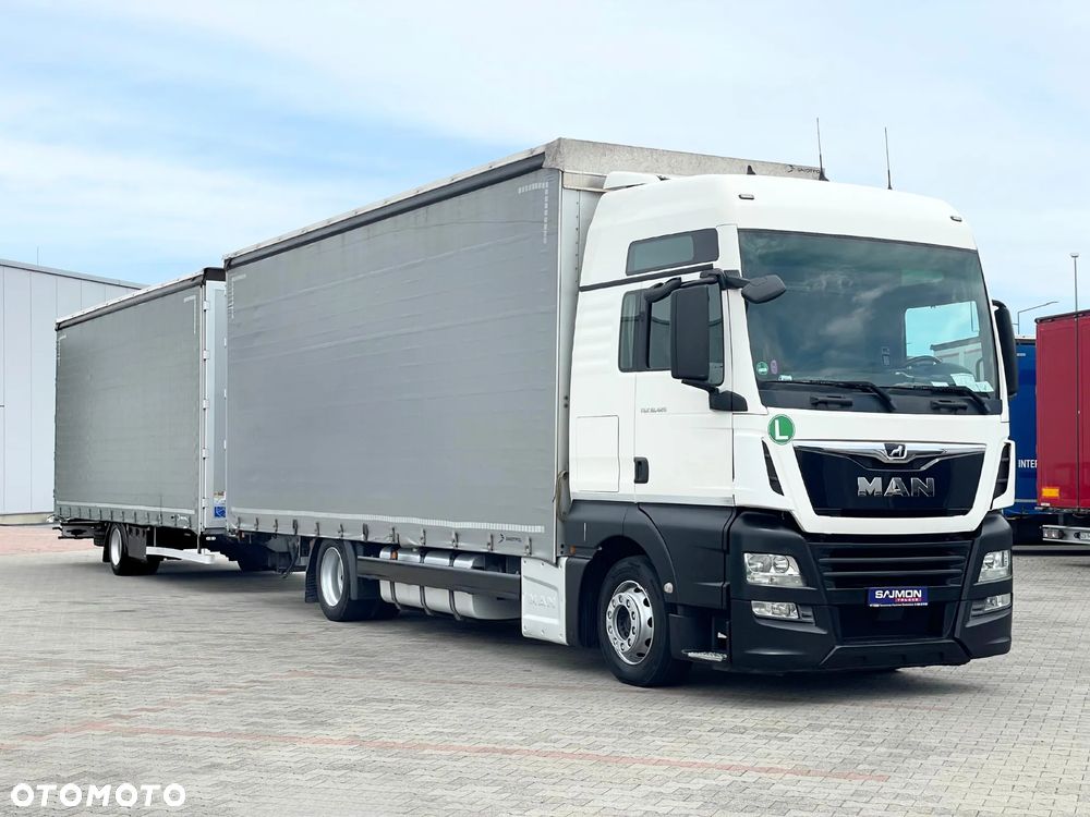 MAN TGX 18.420 / PRZEJAZDOWY / ZESTAW TANDEM 120M3 / 7,75 M + 7,75 M - 2