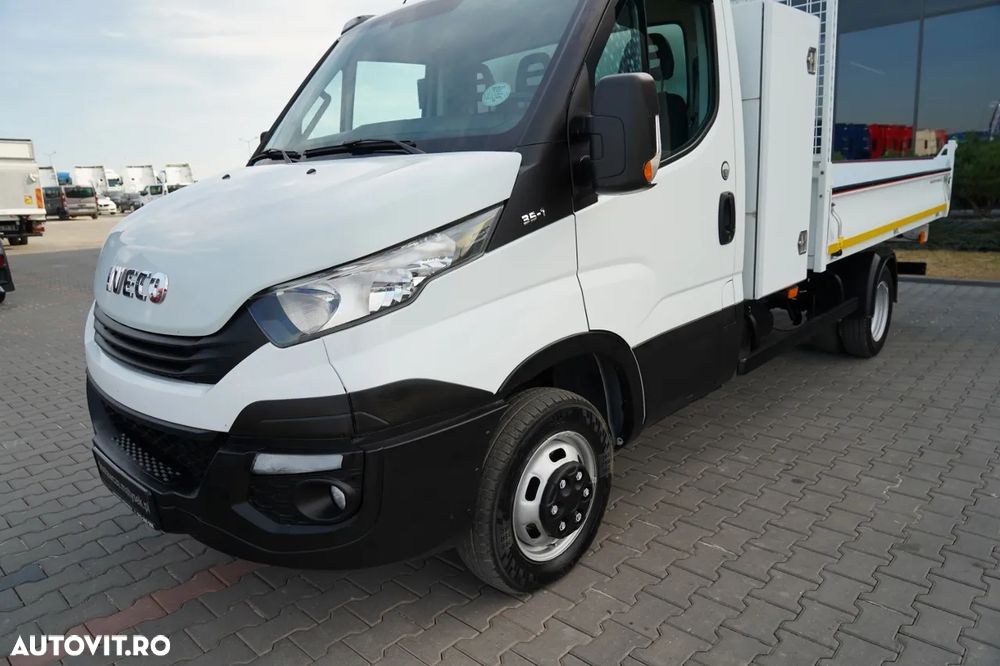 Iveco DAILY 35-150 / BASCULATOR SPATE / DUBLU / MANUAL / - 20