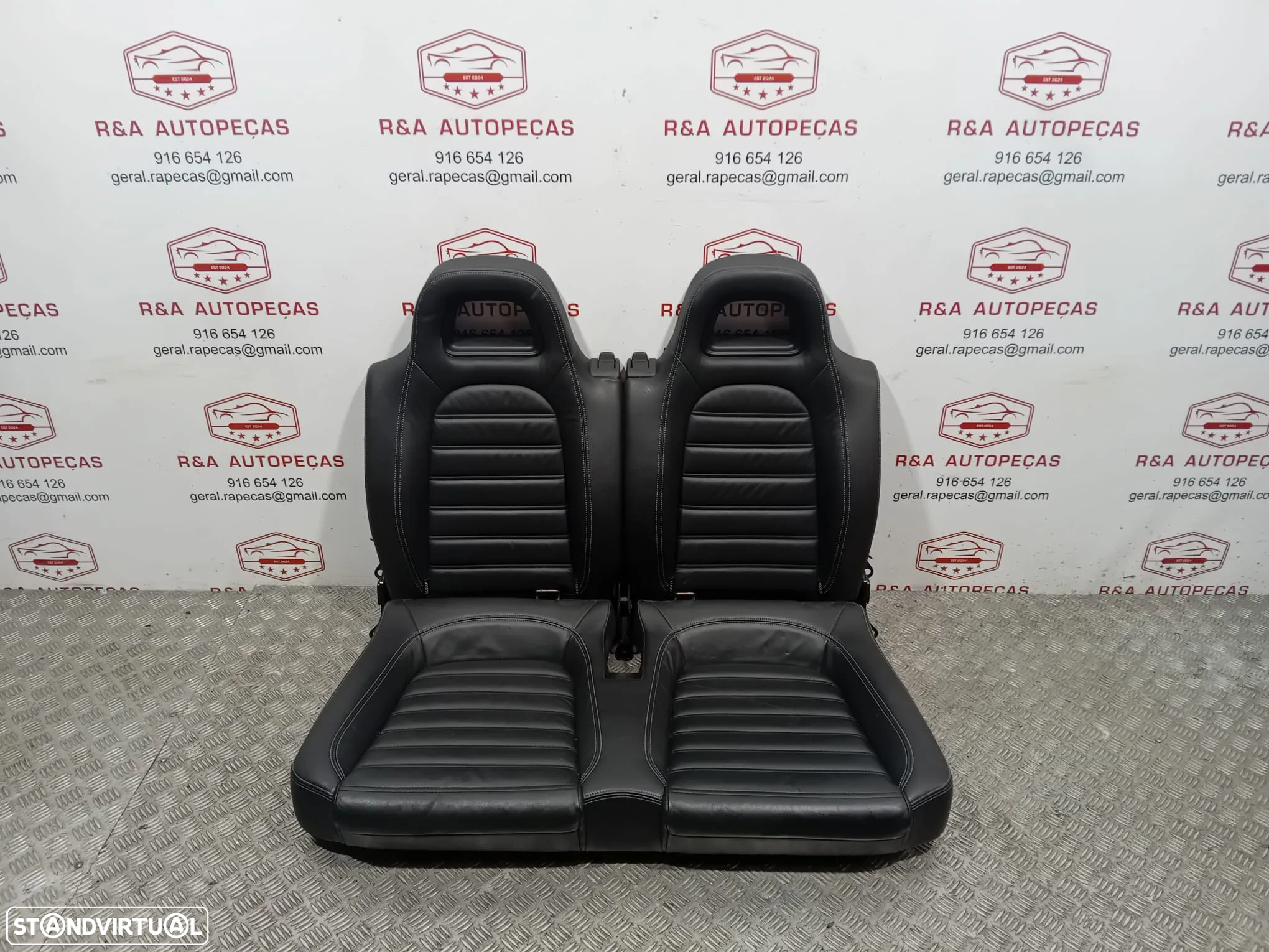 Conjunto de Bancos VW Scirocco em Pele - 10