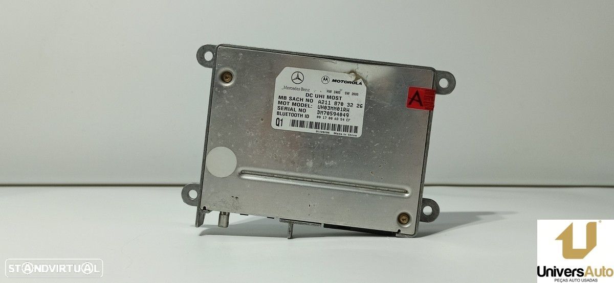 UNIDADE DE CONTROLE BLUETOOTH MERCEDES CLASE M (W164) 320 / 350 CDI (164.122) - 1
