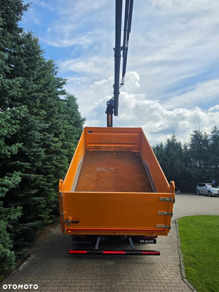 MAN TGM 18.290/3-str. wywrotka z HIAB 138 - 8